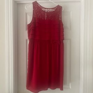 LOFT red dress